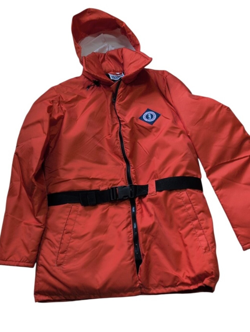 Mustang Buoyant Marine Wear Floater Coat Red Flotation Jacket Small